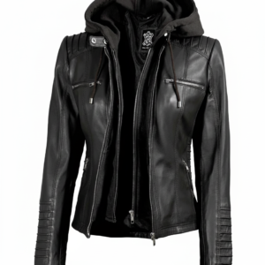 Women Real Lambskin Biker Style Womens Leather. (Copy)